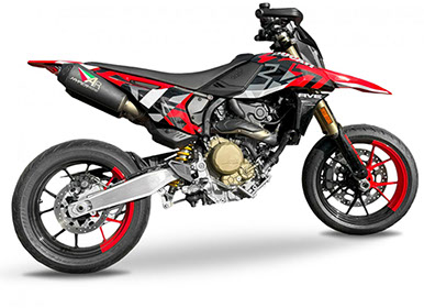 Austinracing24 Hypermotard 698 mono Twin Slip-onAustinracing